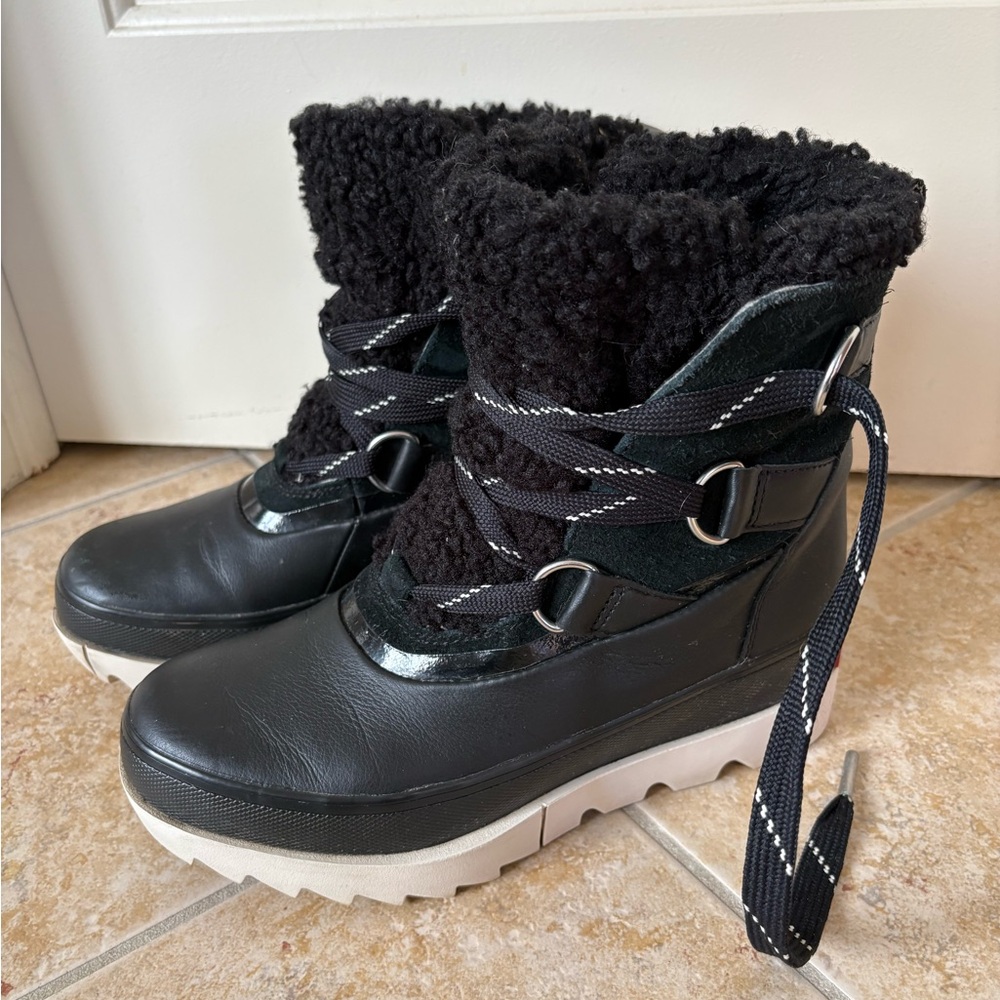 Sorel Joan of Arctic Next Boot Black Size 8 - Picture 2 of 6